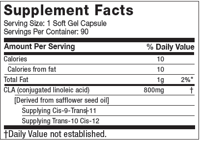 MuscleTech pure cla facts