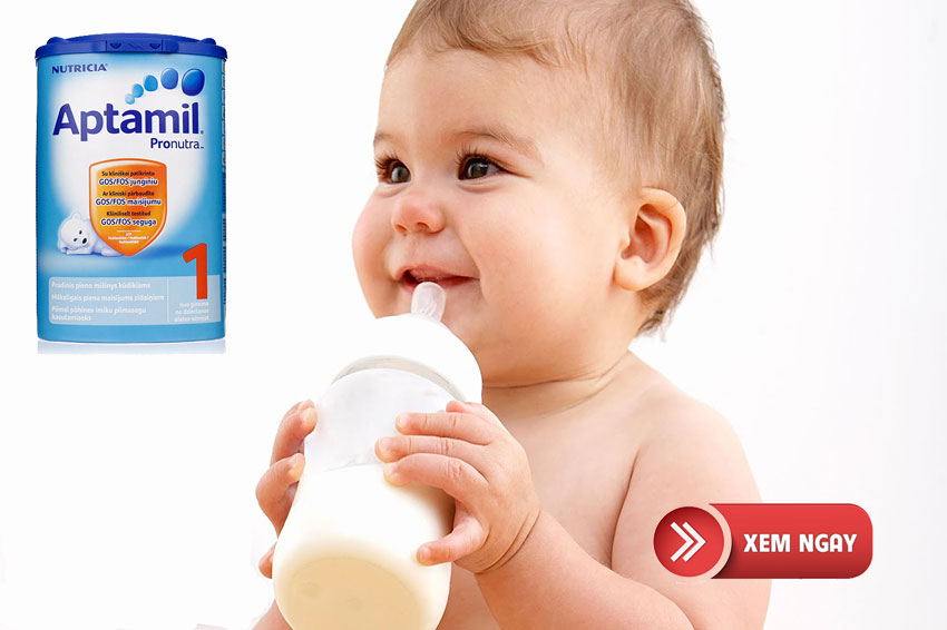 Cách pha sữa Aptamil đúng cách và đảm bảo dinh dưỡng