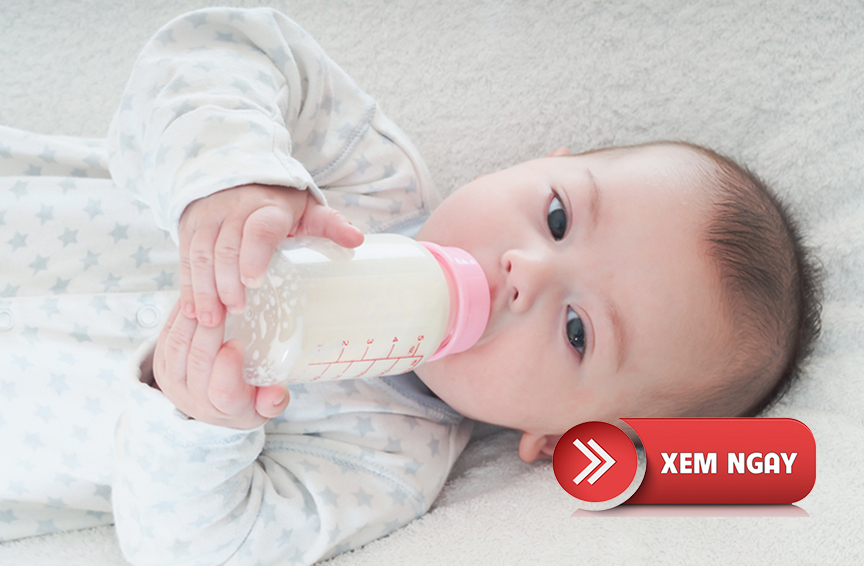 Những điều mẹ cần lưu ý khi cho trẻ uống sữa công thức