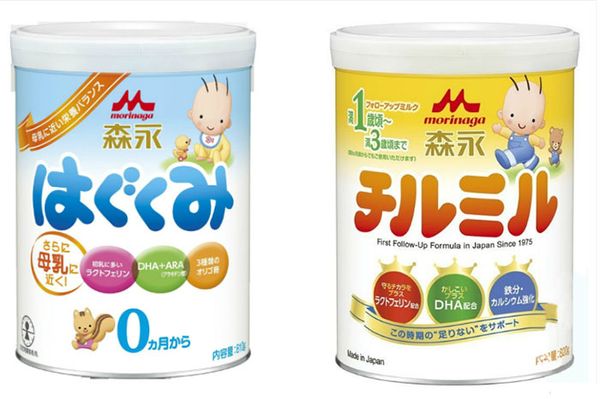 Cách pha sữa Morinaga số 0 nội địa Nhật