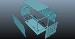 Structural Components Shipping Container