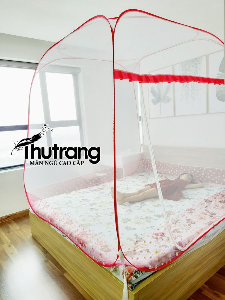 mùng tự bung đỉnh rộng