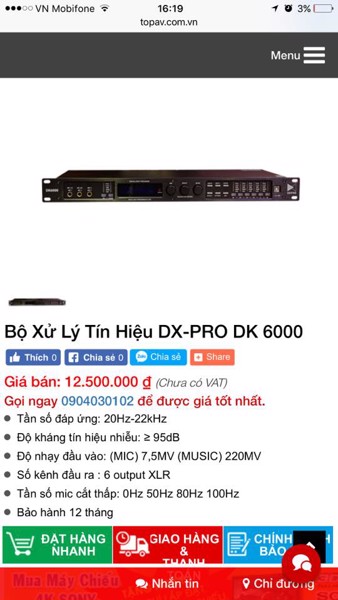Tổng Vang*Maingo 12DSP*JBL-KX1000*BF K-306D+*K-306D+ PRO*Smake K6 Pro - 36