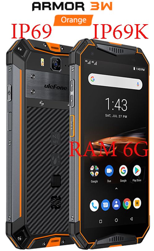 ULEFONE ARMOR 3W - SMARTPHONE SIÊU BỀN PIN KHỦNG 10300MAH RAM6GB ROM64GB CPU 8 NHÂN CHIP HELIO P70