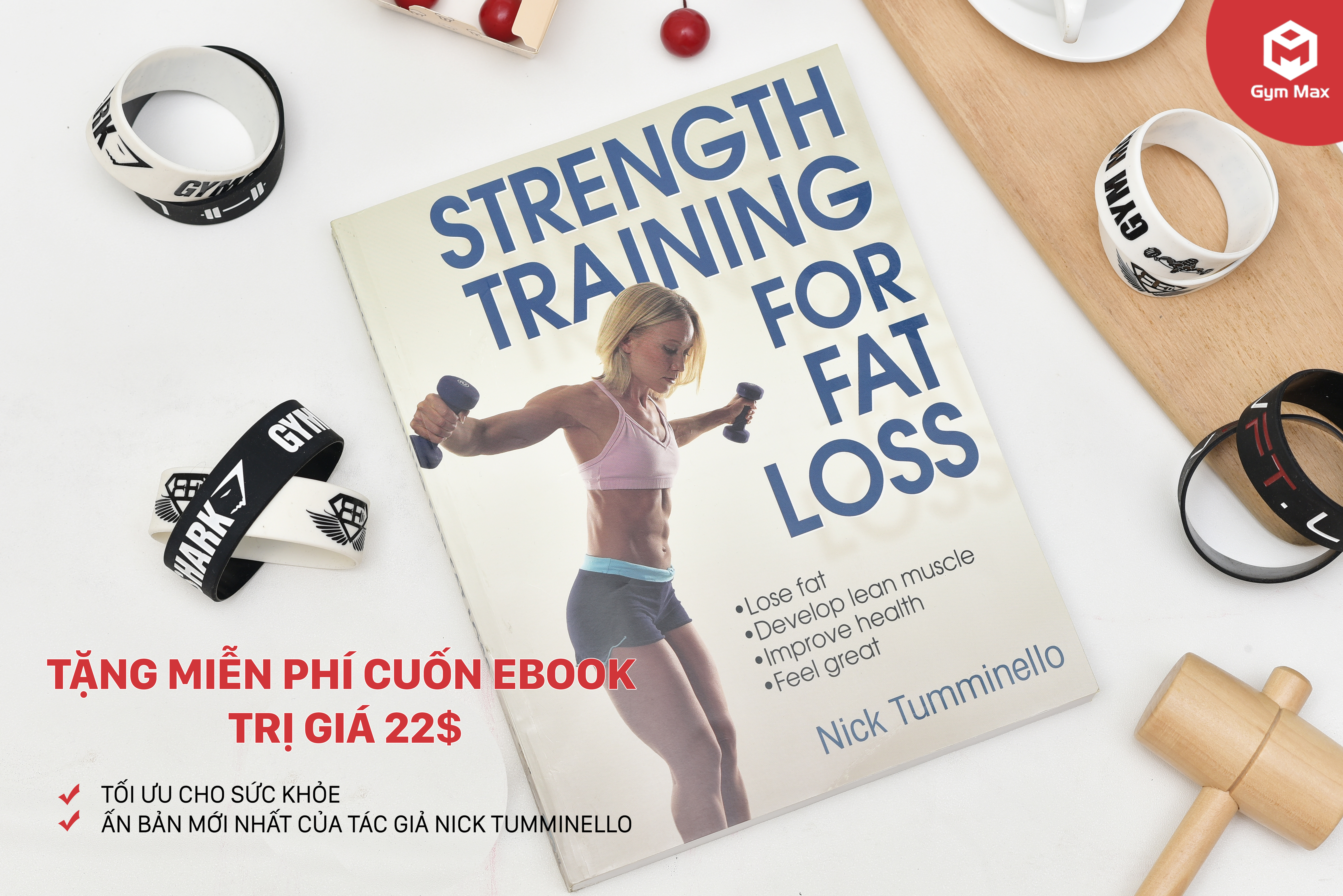 GYMMAX TẶNG MIỄN PHÍ BỘ EBOOK TRỊ GIÁ 22$ - NHẬN NGAY CHỈ VỚI 1 CLICK