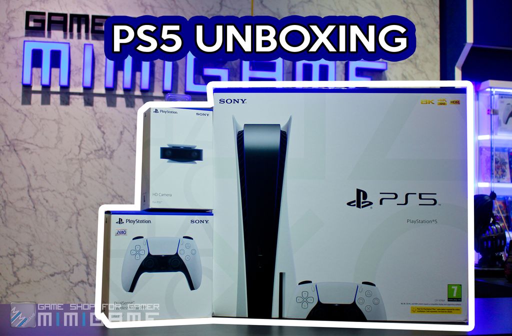 Cùng Đập Hộp Chiếc Máy Playstation 5 ĐẦU TIÊN tại Mimigame Shop !