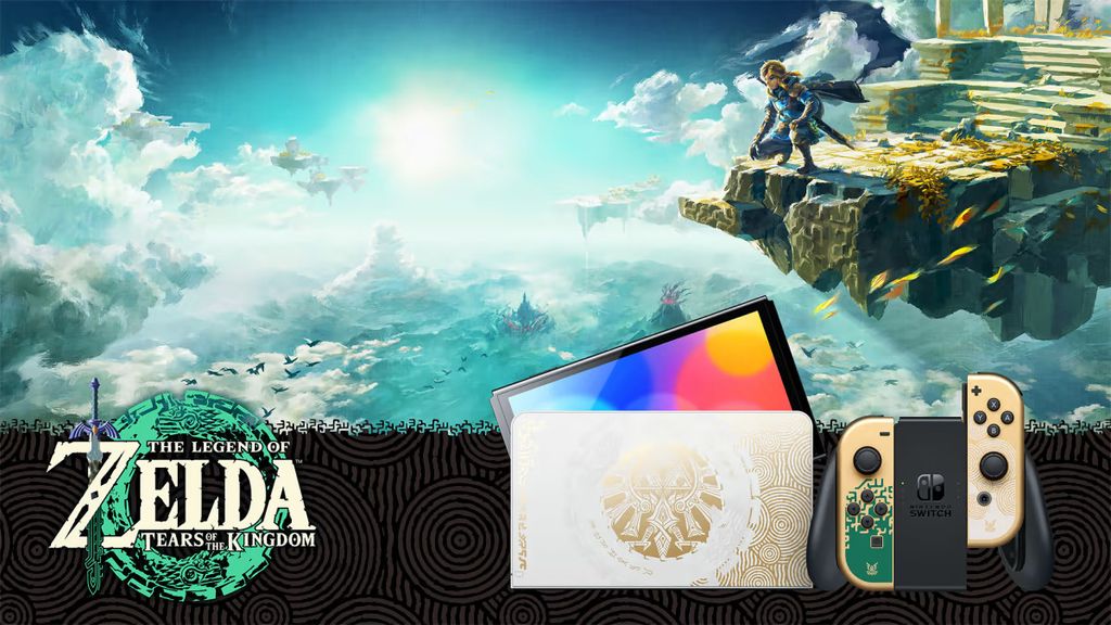 Nintendo Switch Oled The Legend of Zelda: Tears of the Kingdom Edition