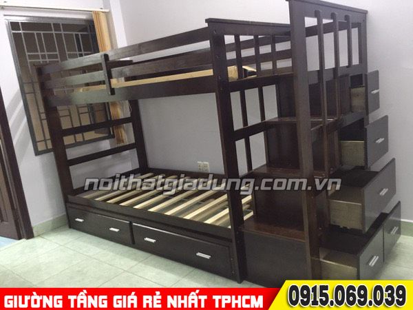Kết cấu giường 3 tầng đa năng ACME giá rẻ kiên cố tại TPHCM
