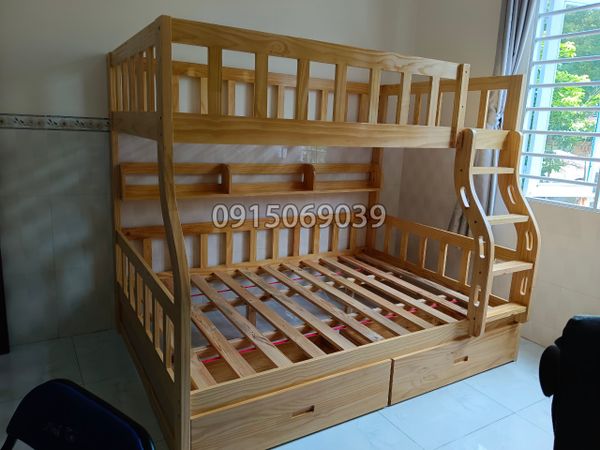 Tổng hợp tất cả các mẫu giường tầng trẻ em lắp ráp thực tế tại TPHCM 2023