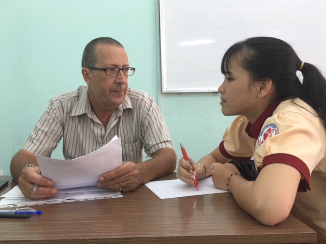 Thi thử IELTS - Trường THPT Mỹ Việt Quận 12