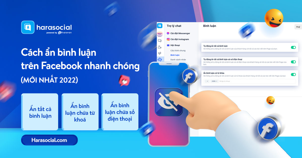 Hướng dẫn ẩn comment tự động trên fanpage tránh đối thủ cướp khách
