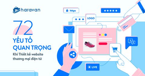 72 Yếu tố quan trọng khi Thiết kế website thương mại điện tử