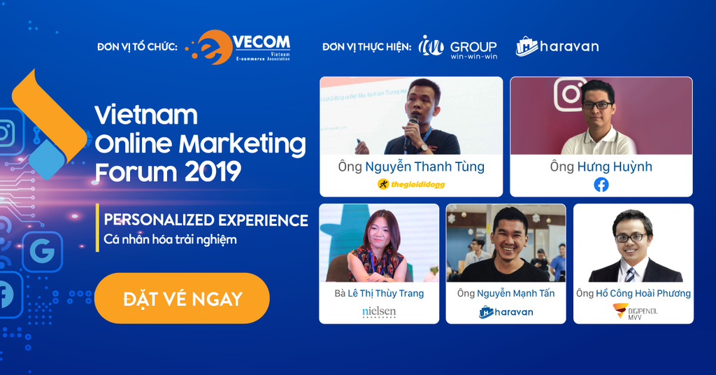 Chân dung 5 diễn giả 'cực chất' xuất hiện tại Diễn đàn Tiếp thị trực tuyến 2019
