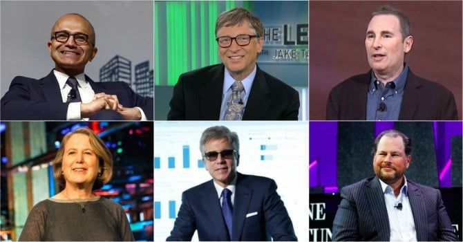 10 nhân vật quyền lực nhất làng công nghệ năm 2017