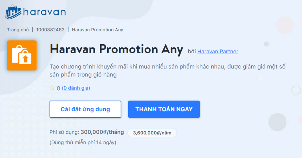 Lên chương trình khuyến mãi cho ngày 6/6: Hiệu quả push-sales cực tốt, thao tác dễ dàng với App Haravan Promotion Any