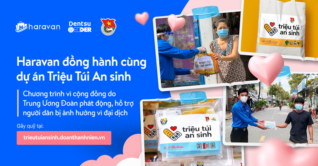 Haravan đồng hành cùng dự án Triệu Túi An sinh