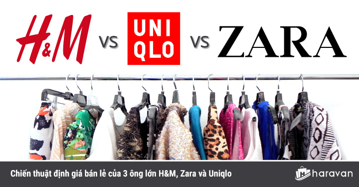 Chiến thuật định giá bán lẻ của 3 ông lớn H&M, Zara và Uniqlo