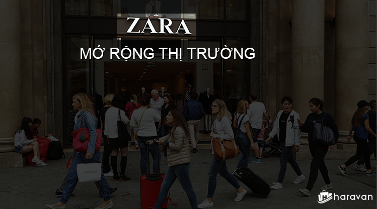 Kinh nghiệm mở rộng thị trường rút ra từ Zara