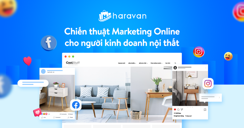 Chiến thuật Marketing Online cho người kinh doanh nội thất