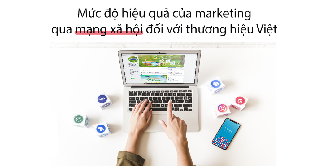 Mức độ hiệu quả của marketing qua mạng xã hội đối với thương hiệu Việt