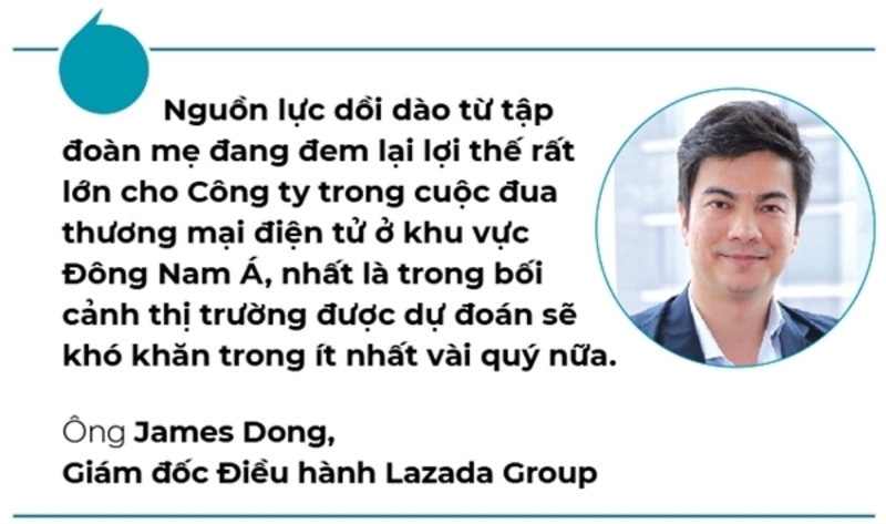 Chia sẻ của ông James Dong - Giám đốc Điều hành Lazada Group