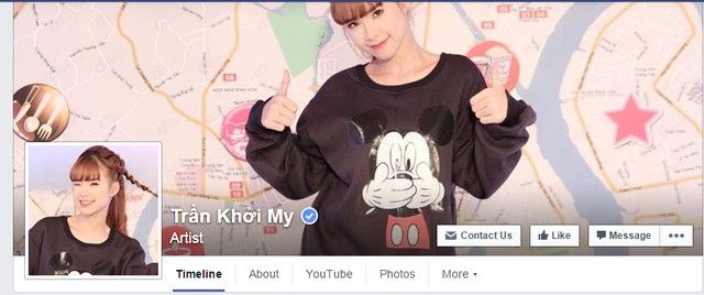 Giá post facebook sao Việt