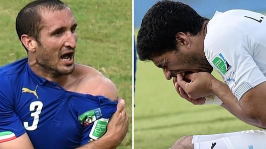 Pha cắn người của Suarez và sự ra tay của các copywriter!