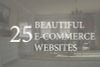 25 mẫu thiết kế website thương mại điện tử sáng tạo