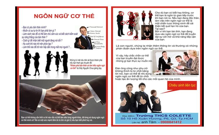 Ngôn ngữ cơ thể trong kinh doanh giúp bạn phát triển sự nghiệp