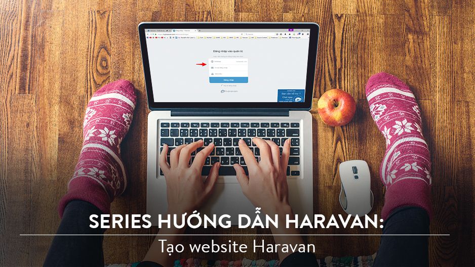 Hướng dẫn tạo website Haravan