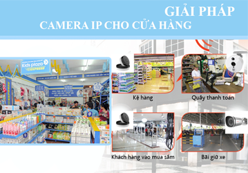 Lắp Đặt Camera IP Cho Cửa Hàng, Shop