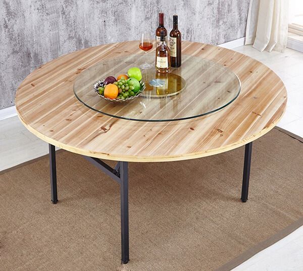 khung ban an nha hang gap gon