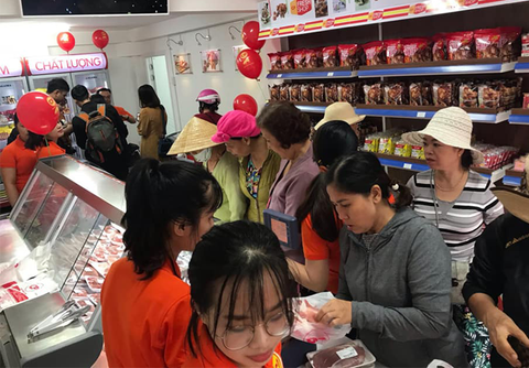 Pork Shop các tỉnh Trung bộ mở rộng phục vụ thịt heo sạch cho bà con dịp Tết Canh tý 2