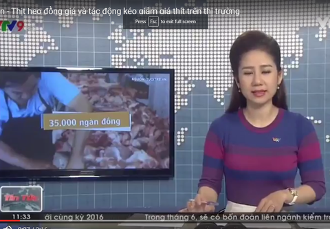 PorkPork.vn - Thịt heo đồng giá và tác động kéo giảm giá thịt trên thị trường