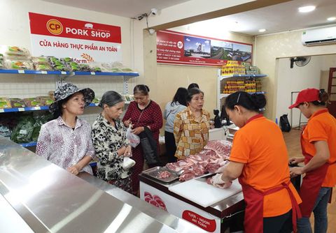 Hàng loạt cửa hàng thịt heo sạch có mặt tại Hà Nội
