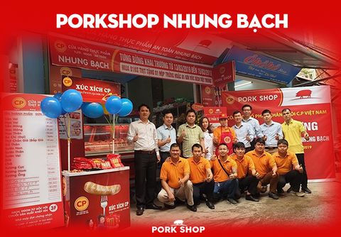 Khai trương cửa hàng CP Porkshop Nhung Bạch - Hà Nội
