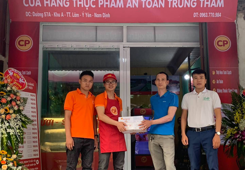 CP Pork shop có mặt tại Nam Định