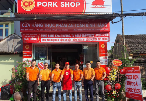 Hà Nội mở rộng hệ thống C.P. Pork Shop tại huyện Phúc Thọ