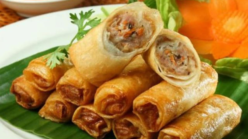 Làm đại lý không cần vốn bán chả ram tôm đất Sinh Hương