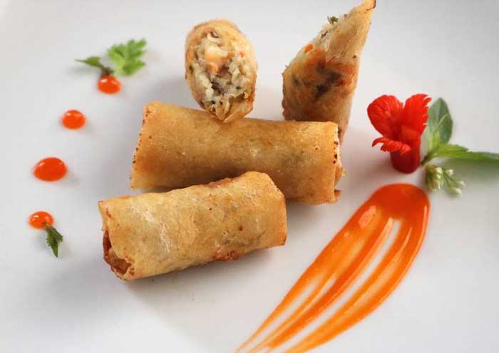 Bật mí cách trang trí chả giò đẹp, nhìn là muốn ăn