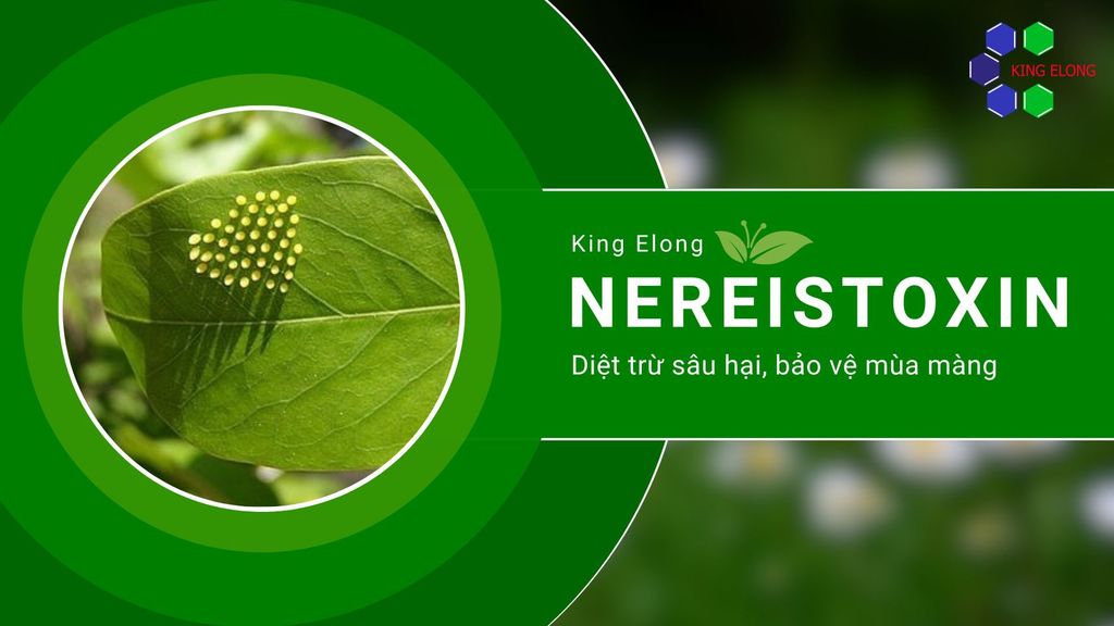 Nereistoxin - Diệt trừ sâu hại, bảo vệ mùa màng