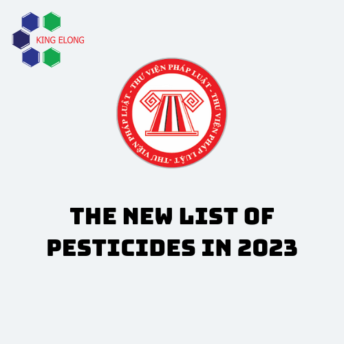 The New List of Pesticides in 2023