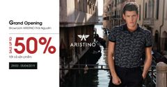 ƯU ĐÃI ĐẾN 50% MỪNG KHAI TRƯƠNG ARISTINO THÁI NGUYÊN