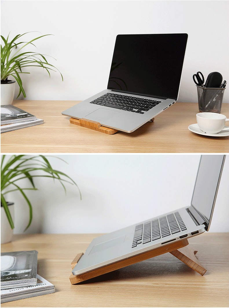 Mua đế tản nhiệt bằng gỗ cho Laptop Macbook giá rẻ