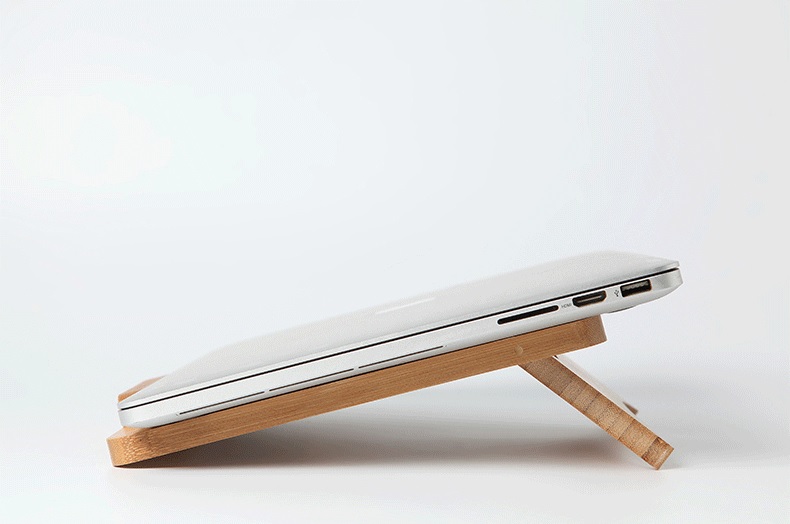 Đế tản nhiệt bằng gỗ cho Laptop Macbook giá rẻ hiệu Aturos