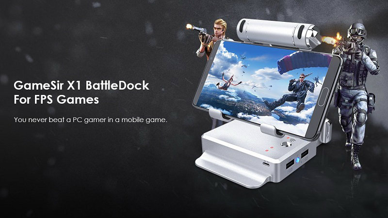Dock Gamesir X1 BattleDoc chuyên hỗ trợ chơi game PC trên điện thoại