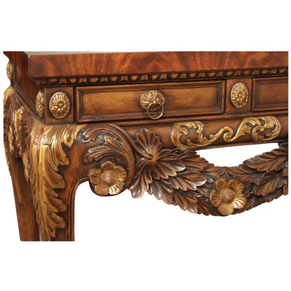 mẫu bàn console bằng gỗ theo phong cách GEORGE III