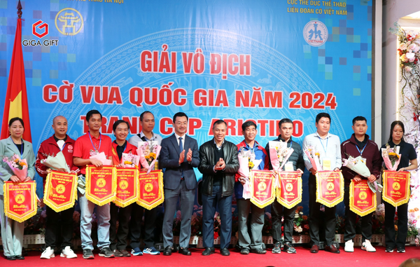 Giga Gift đồng hành cùng Giải Vô địch Cờ Vua Quốc gia 2024