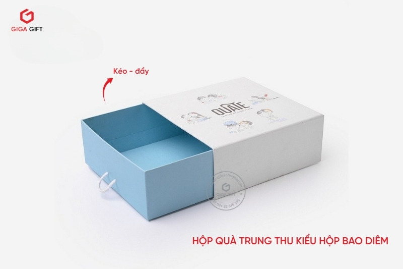 Hộp bao diêm kéo trượt dễ dàng mà vẫn đảm bảo tính thẩm mỹ
