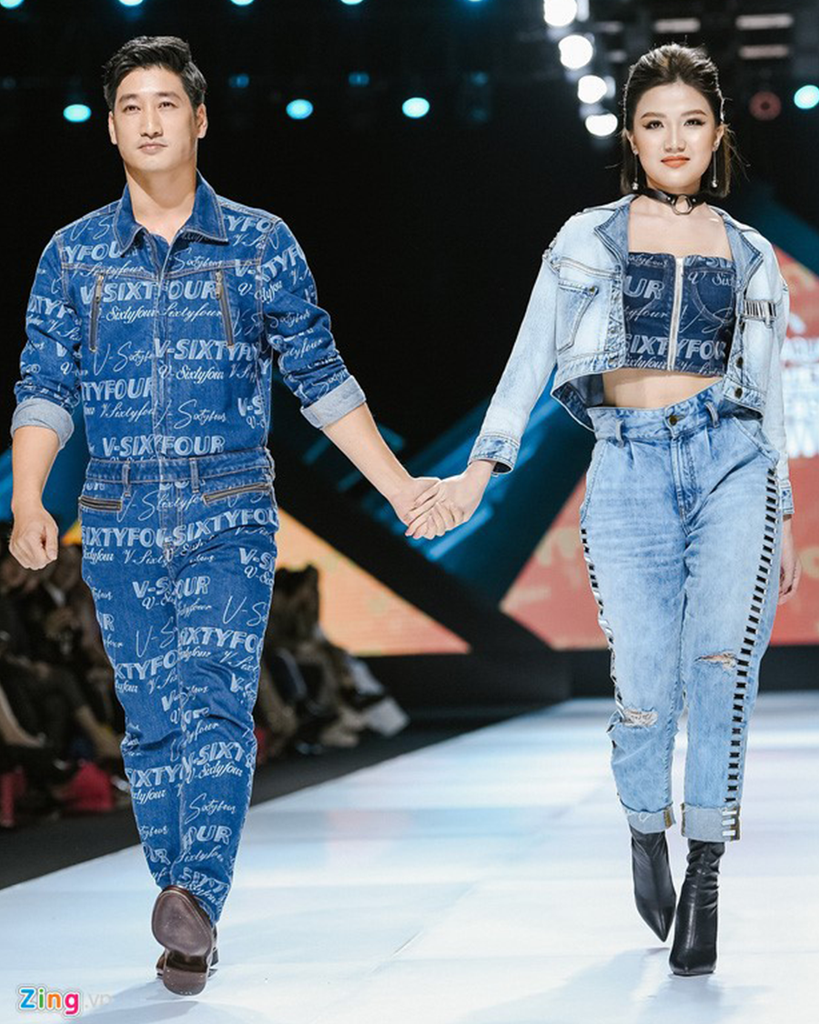 Trà tiểu tam và Thái của 'Hoa hồng trên ngực trái' tình tứ catwalk